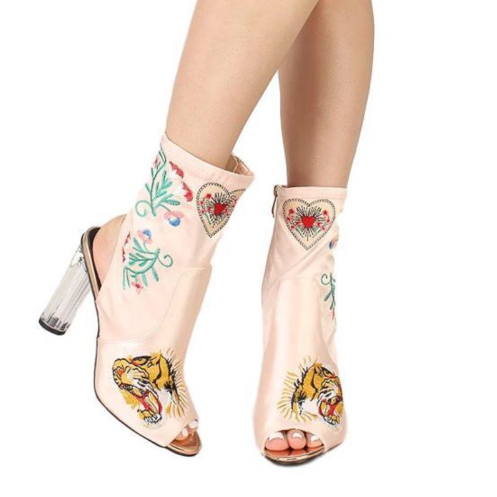FIERCE EMBROIDERED BOOTS